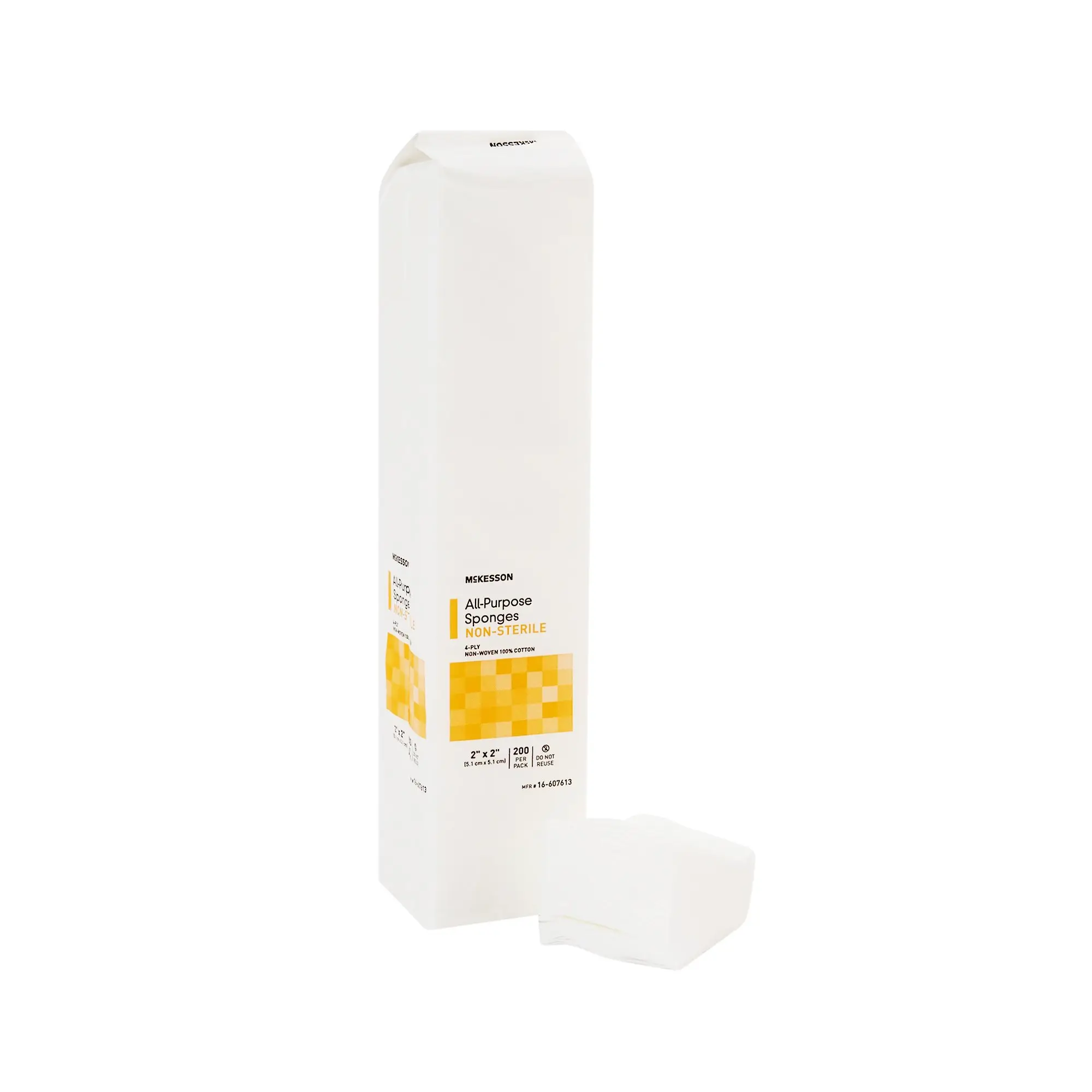 Non-Woven Sponges 2 x 2 in. 200/pk, 4-Ply