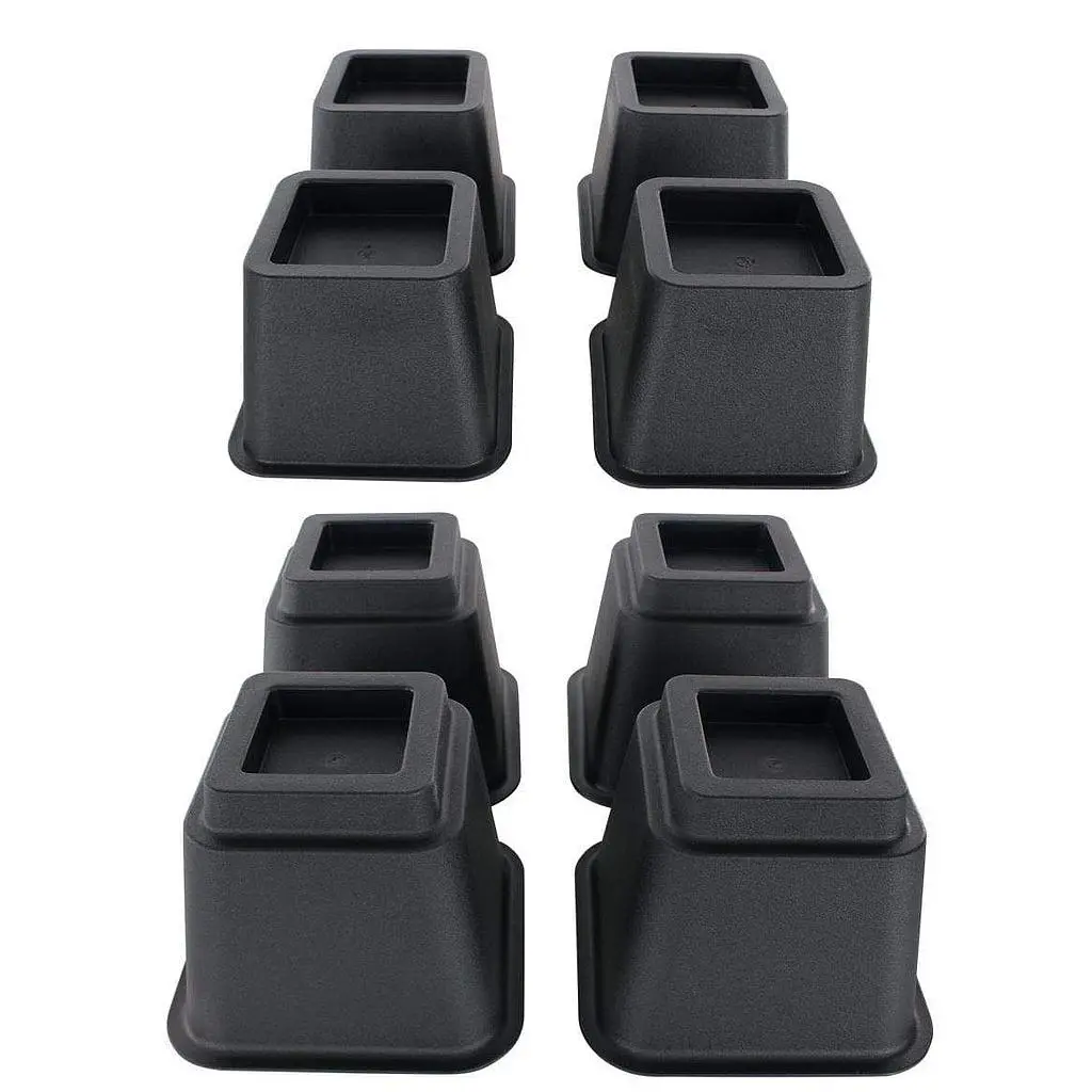 Bed Risers 8 Pack / Size 5" and 3"