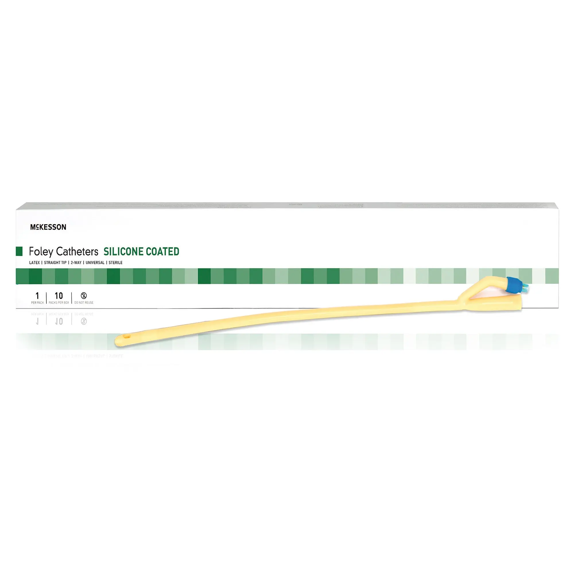 Foley Catheter (Silicone Coated) 16 Fr - 16in, 30cc Balloon