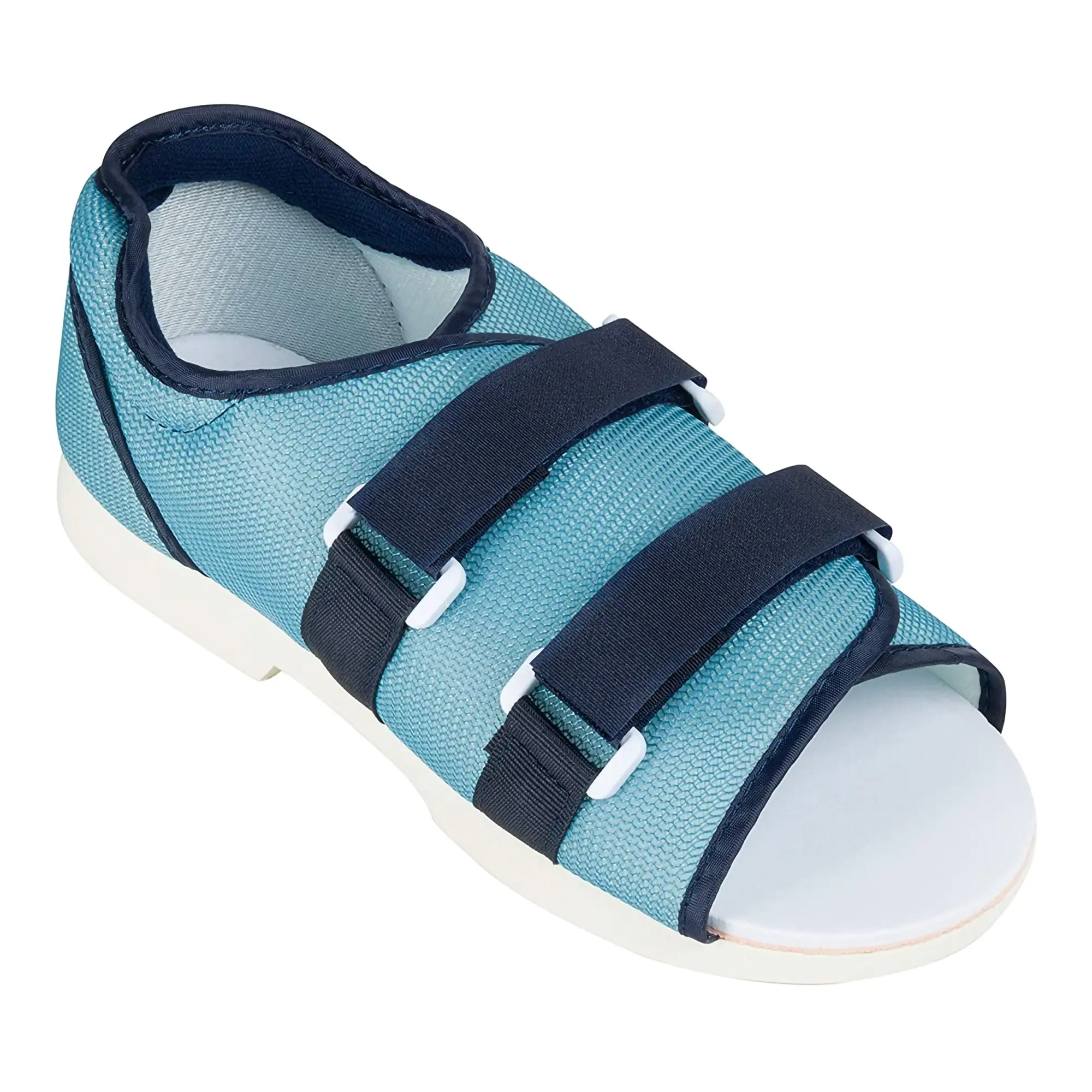 Mesh Top Post-Op Shoe Men Blue-Med