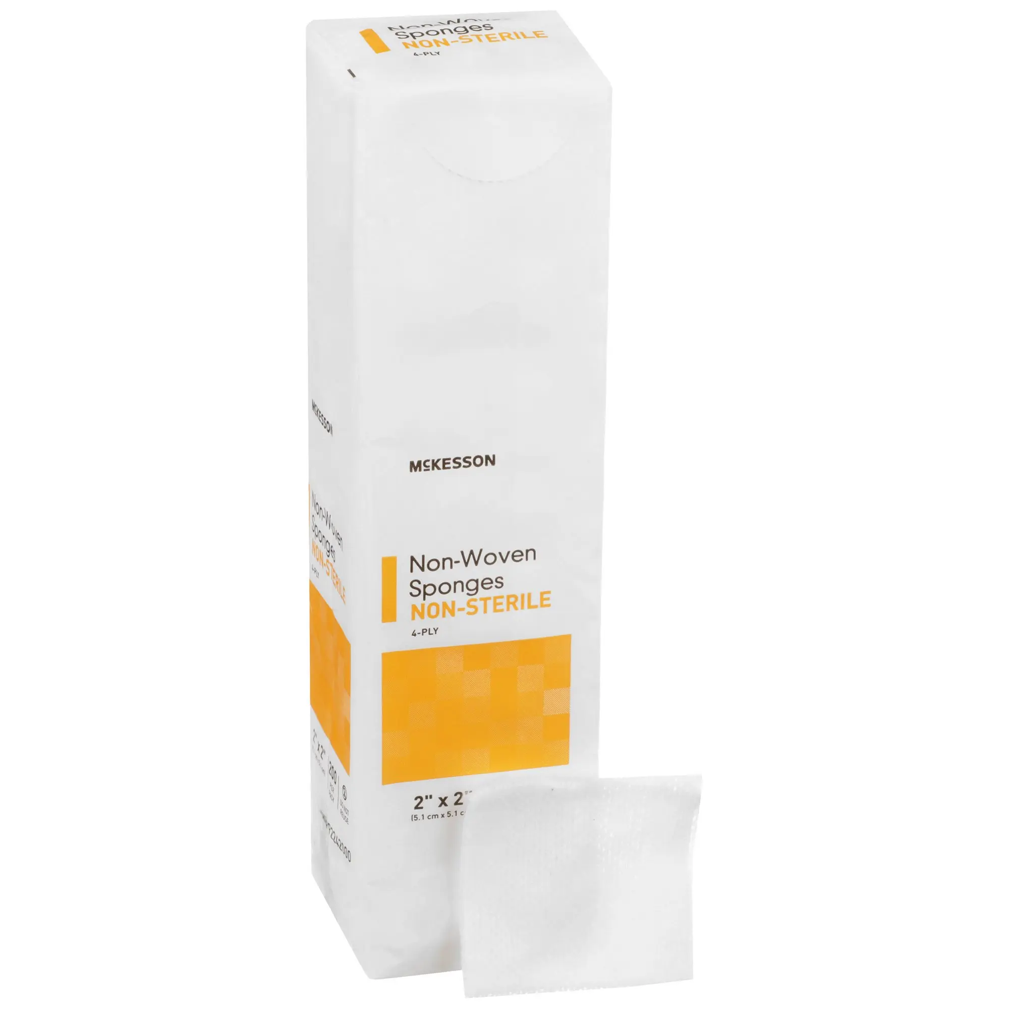 Non-Woven Sponges 2 x 2 in. 200/pk,  4-Ply