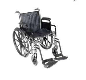Rent Wheelchair Black 18" 300 lbs