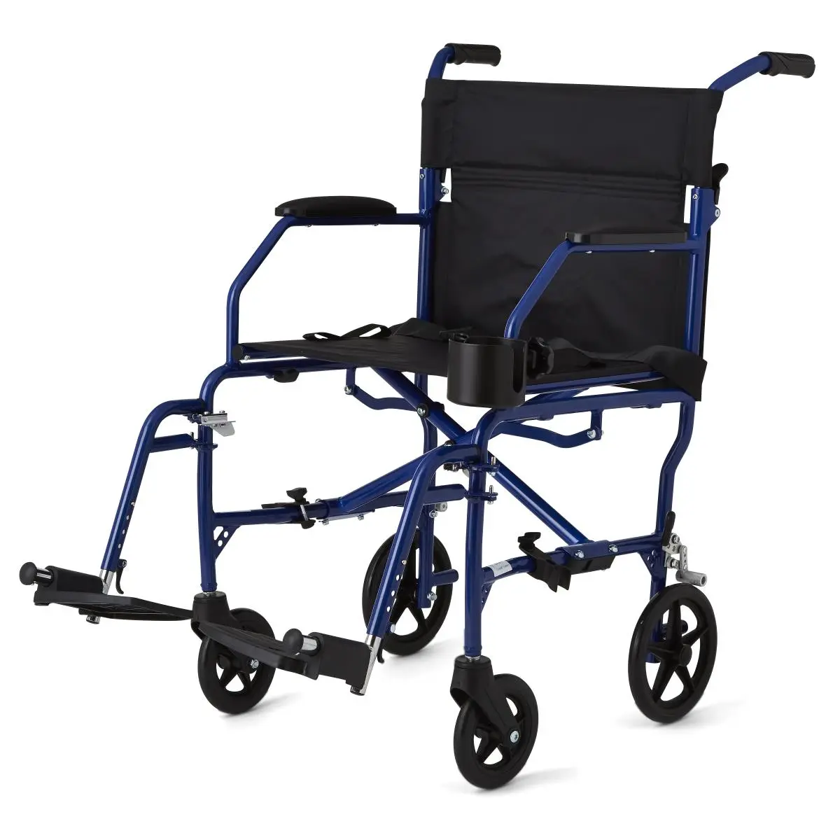 Ultralight Transport Chair, Blue 18"