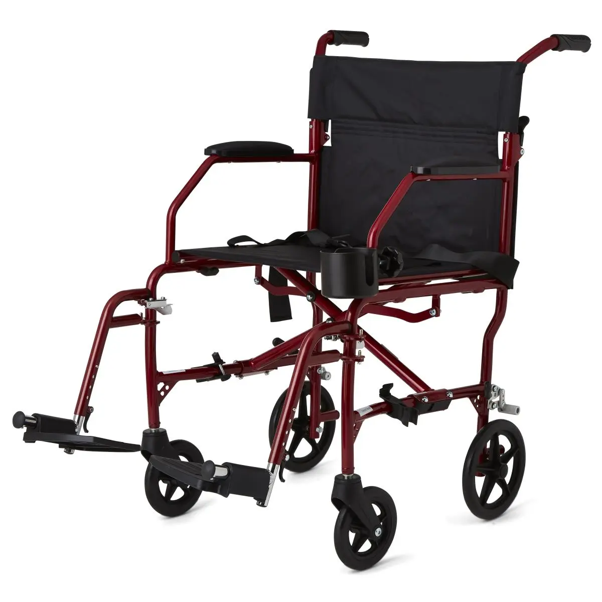 Ultralight Transport Chair, Red 18"