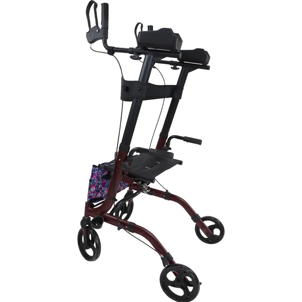 Upright Walker 17" , 300 lbs. weight capacity, red