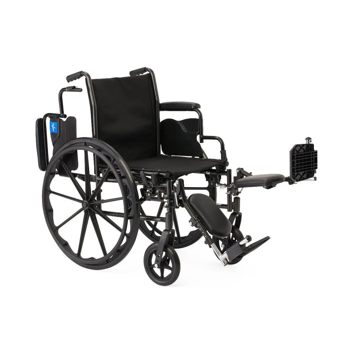 Wheelchair 18" with Desk-Length Arms and Elevating Leg Rests